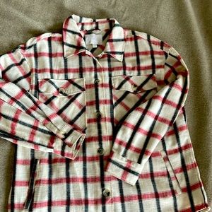 Ladies oversized shacket